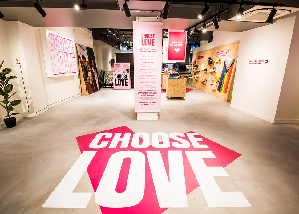 The Choose Love Pop-Up Shop And Designer Boutique 2023
