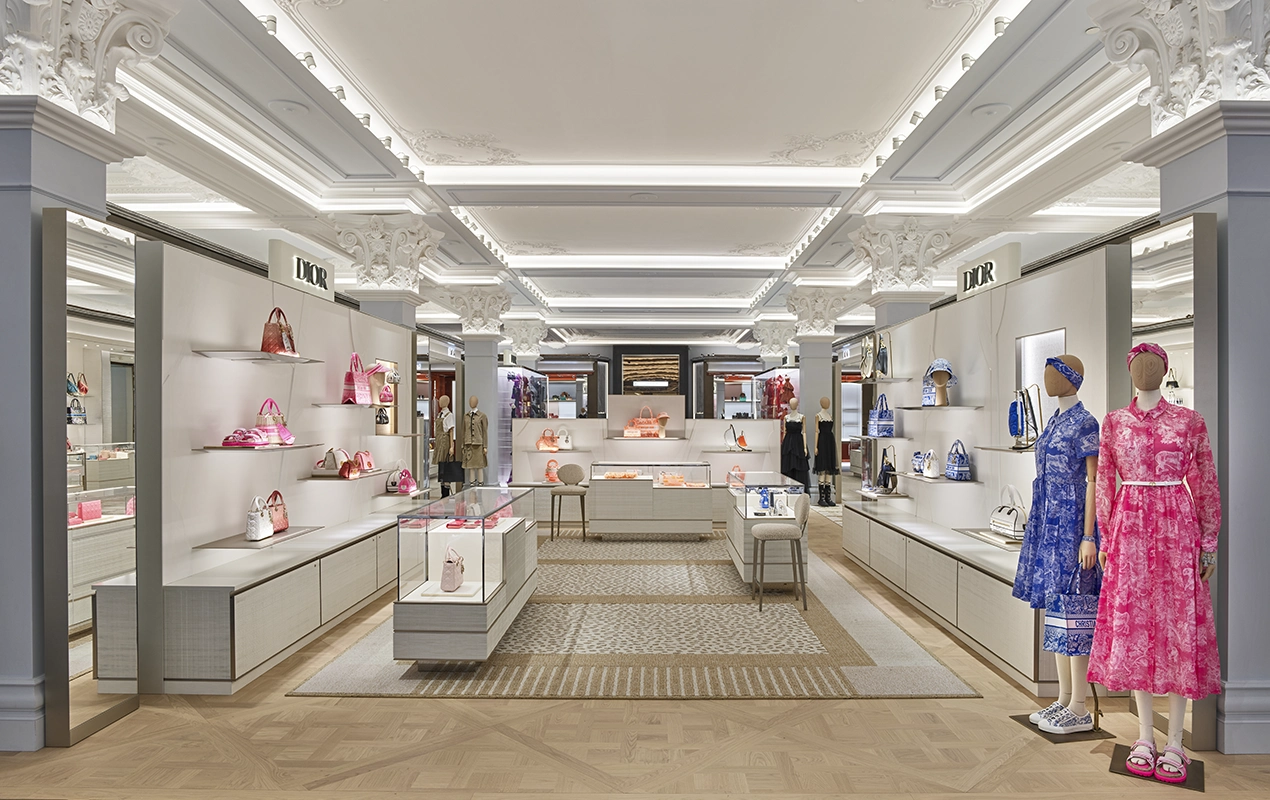 Harrods - Our pop-up, host to the largest selection of