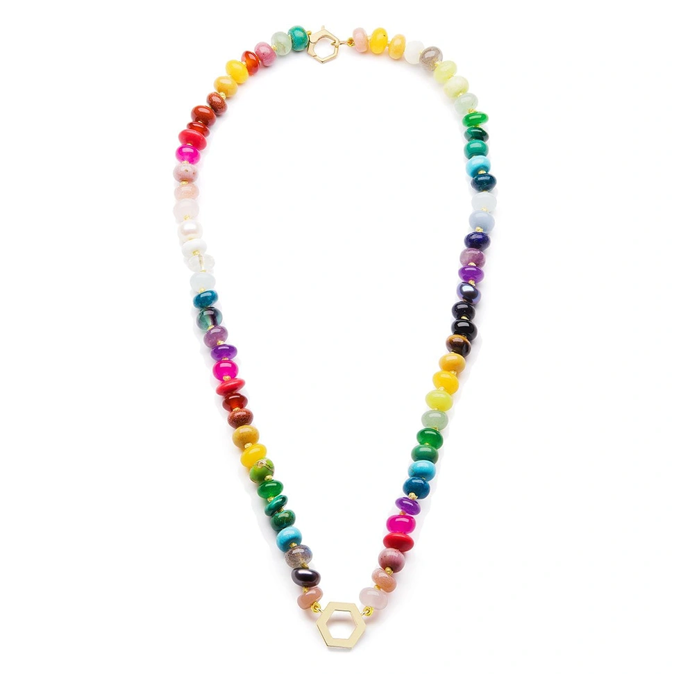 Rainbow Beaded Jewellery: 17 Beaded Necklaces And Bracelets