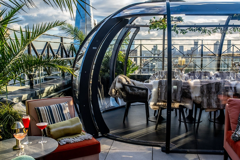 The 10 most magical winter terraces in London