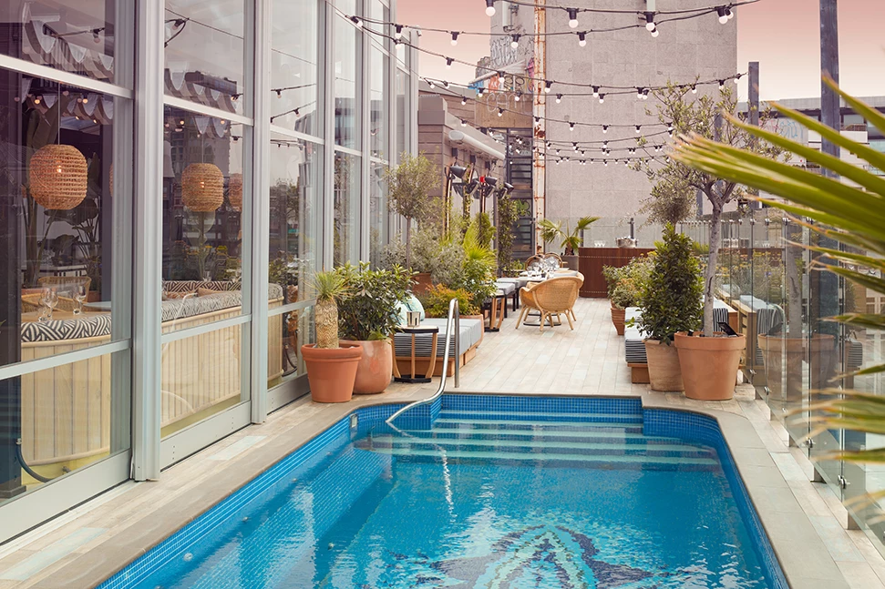7 Dazzling Rooftop Pools In London To Sunbathe In Style
