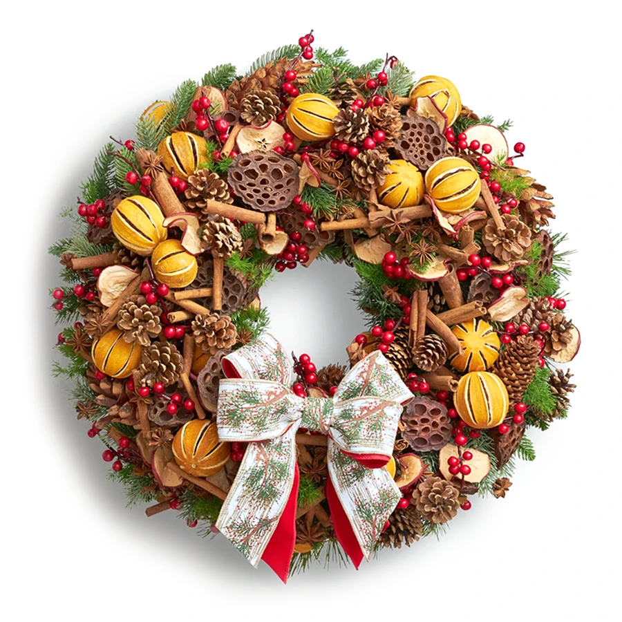The 14 best luxury Christmas wreaths to welcome the festive season