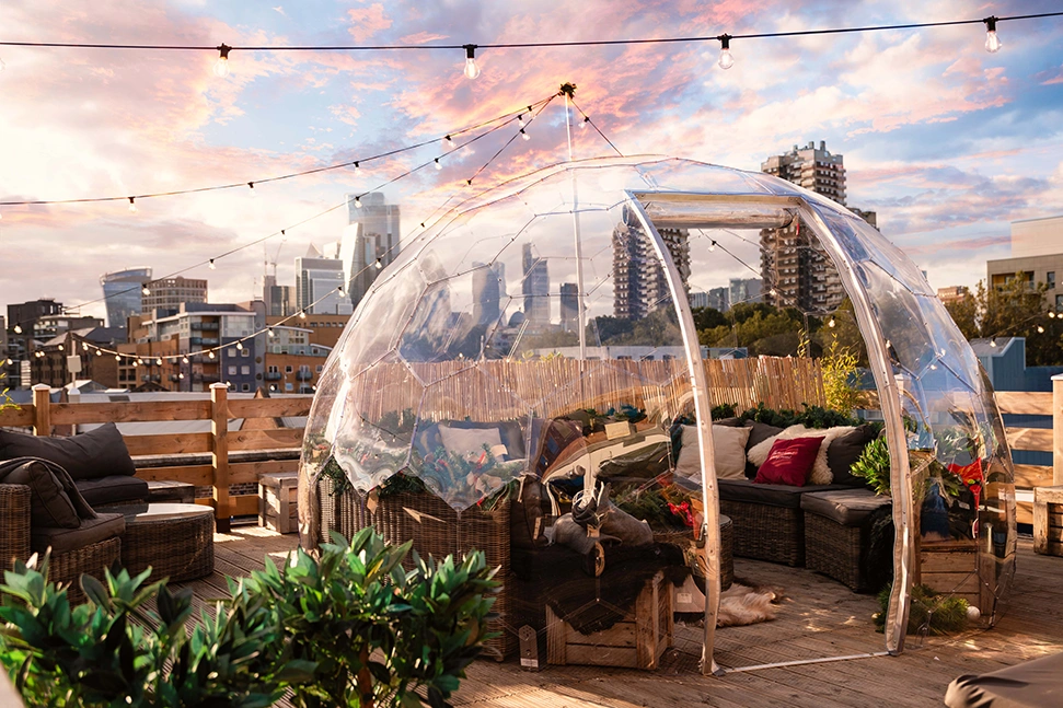 10 Magical Winter Terraces, Rooftops And Cabins In London