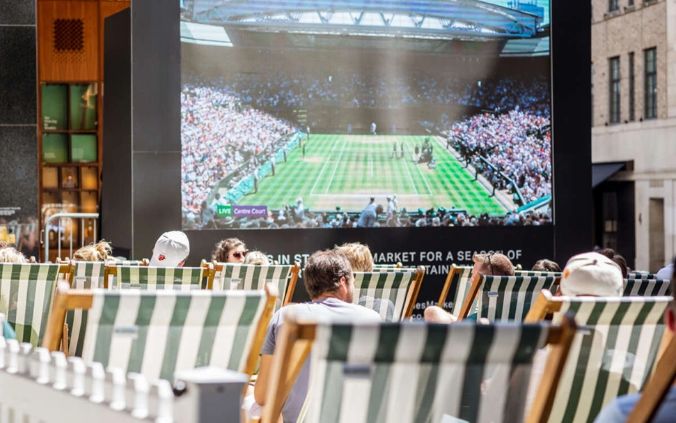 Where To Watch Wimbledon 2023: London’s Ace Outdoor Screenings