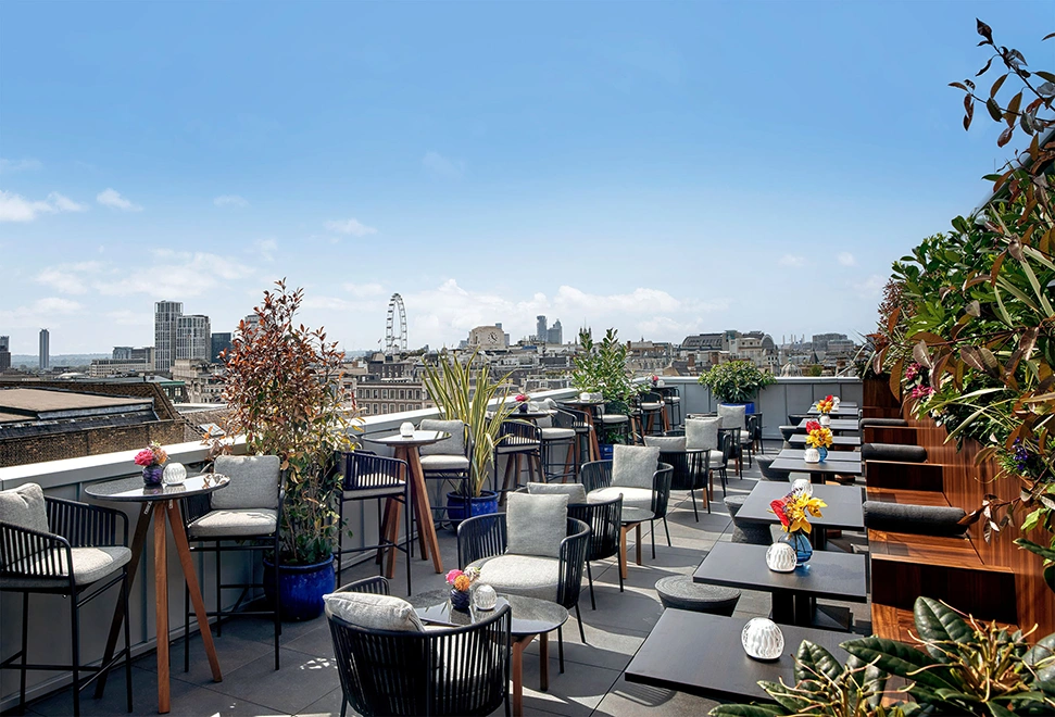 The best rooftop bars in London for high altitude drinking and dining