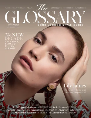 The Glossary issue 11 featuring Lily James