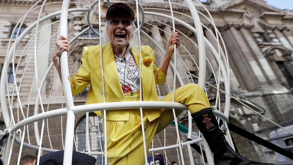 Dame Vivienne Westwood: Why the iconic designer was fashion’s most vital voice on climate change
