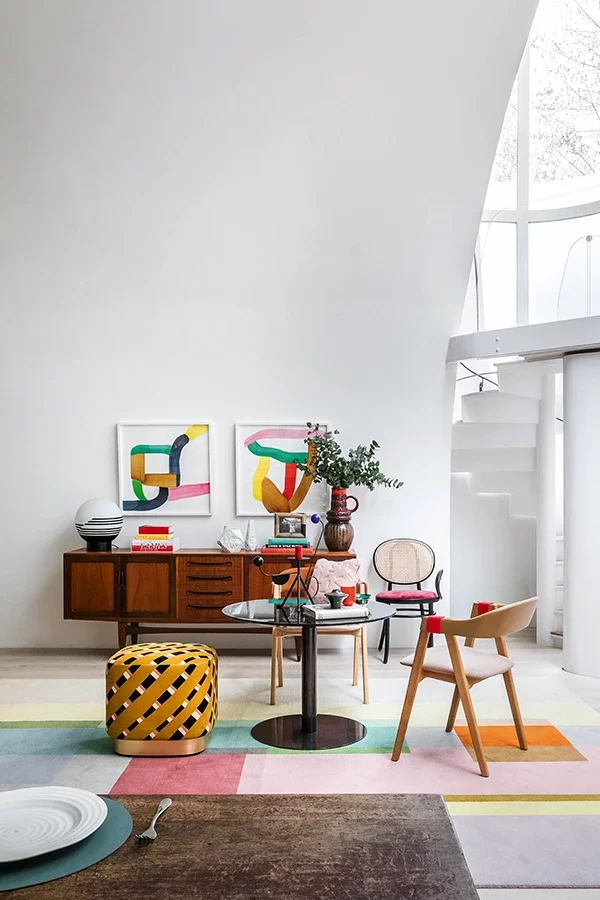 New Book Kaleidoscope Showcases London's Colourful Homes